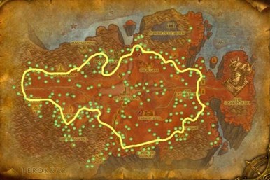 魔兽世界采矿1-600攻略 附详细路线图