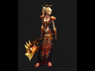 板甲幻化:暗红色板甲大斧头风格幻化