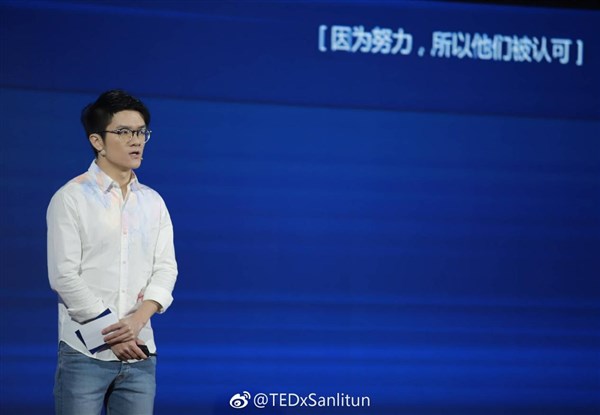 若风在北京地铁被活捉,原来是去TED了