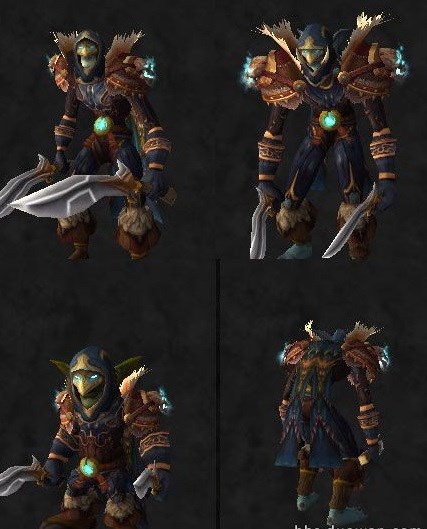 化身为狂野丛林杀手 魔兽武僧盗贼幻化推荐