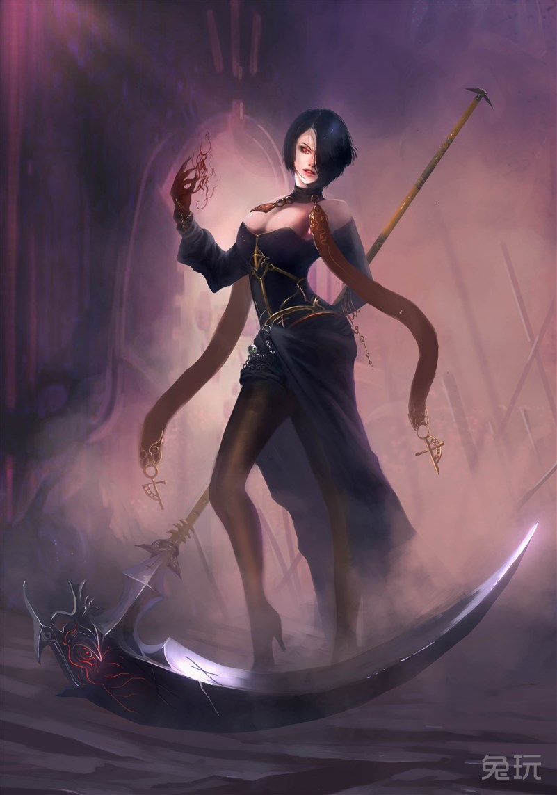 dnf同人美图欣赏 使徒们娘化会变成什么样子(9)