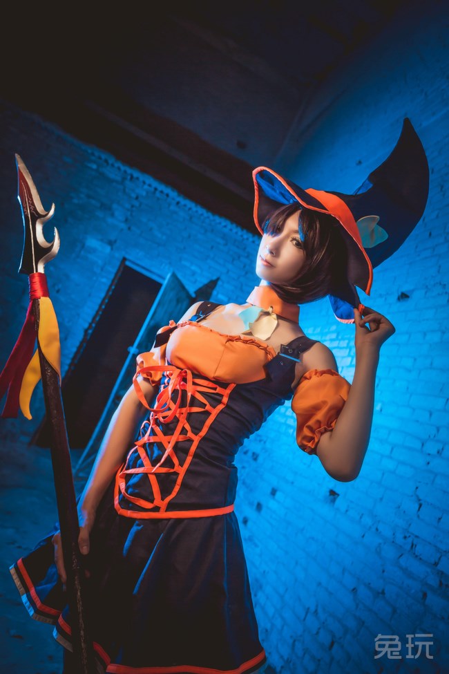 lol魅惑女巫-奈德丽 大方简约的豹女cospaly(5)