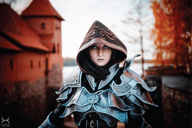 风暴英雄精品妹子推荐 猎魔人维拉cos欣赏