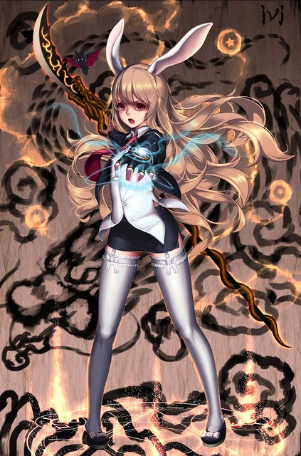 dnf精品同人美图图集 法师百合各种给力壁咚(5)