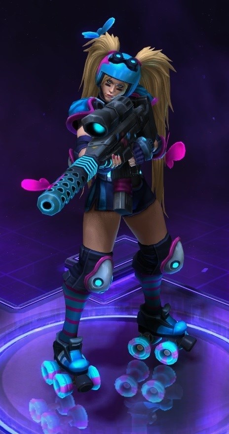 《风暴英雄》最新补丁更新 轮滑皮肤诺娃(3)