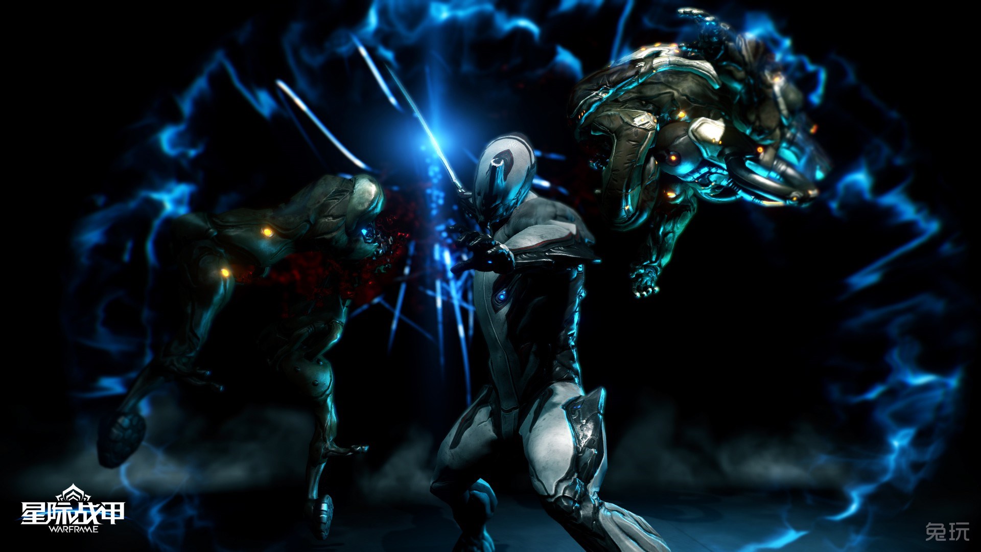 科幻射击网游星际战甲warframe高清图片壁纸