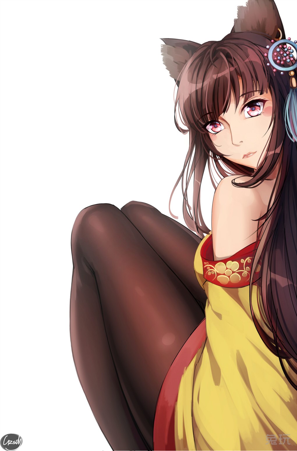 dnf同人美图欣赏 奈雅丽今天好像又有了新的玩法(10)